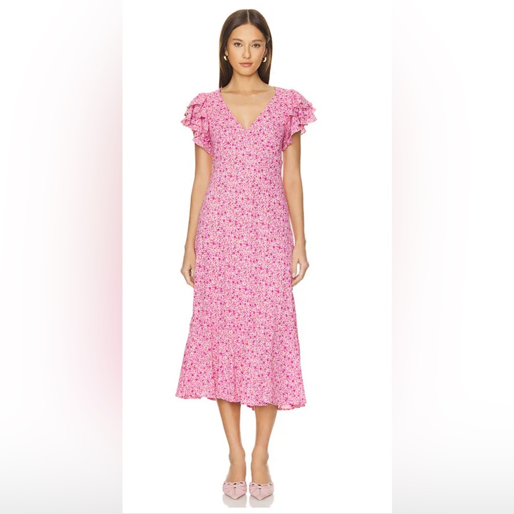 ASTR The Label Celestine Dress in Pink